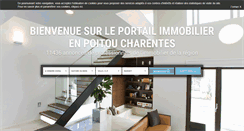 Desktop Screenshot of immobilier-poitoucharentes.com
